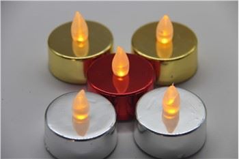 Electroplated Small Tea Lamp