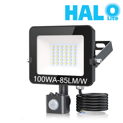 Halolite 100wa PIR 85LM/W Dob Non-Isolated IP65 Waterproo...