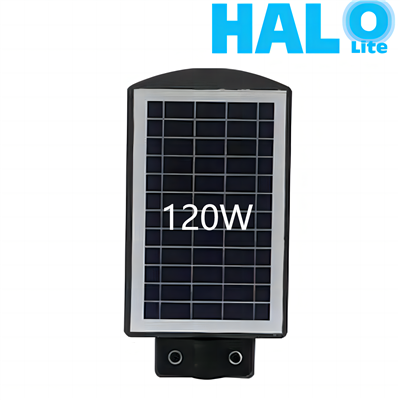 Halolite 120W 1200lm Waterproof With Remote Control Outdoor Solar LED Street Light