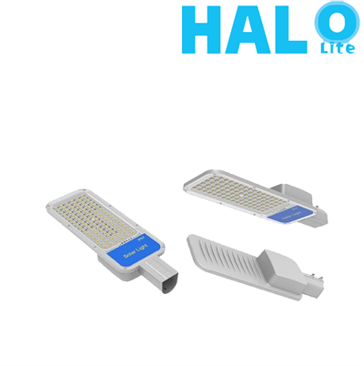 Halolite 12W Die-cast Aluminum Housing Waterproof Energy-saving Solar LED Street Light