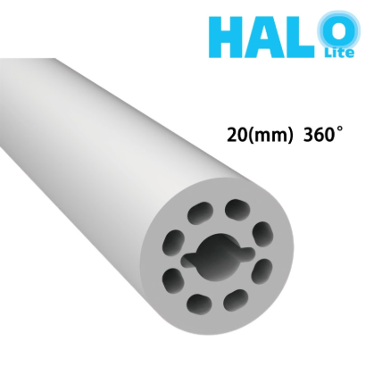 Halolite ∅ 20mm Lighting Direction 360° Indoor Warm Yellow Lighting Soft Rope Light