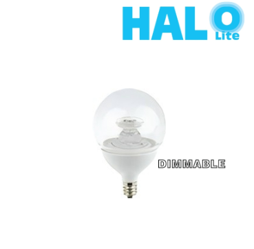 Halolite G60 3W Energy Saving Dimmable Soft Warm White Light Indoor Lighting LED Light