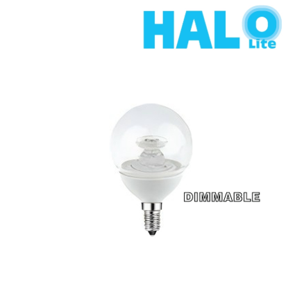 Halolite G60 4W Energy Saving Dimmable Soft Warm White Light Indoor Lighting LED Light