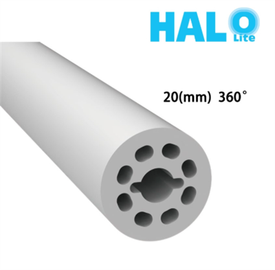 Halolite ∅ 20mm Lighting Direction 360° Indoor Warm Yellow Lighting Soft Rope Light