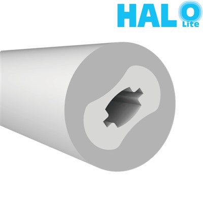 Halolite ∅ 22mm Lighting Direction 360° Indoor Bedroom Home Soft Rope Light