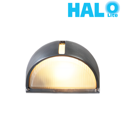Halolite 60W Small Bevel Half Dome Outdoor Retro Industrial Wind Wall Lamp LED Light