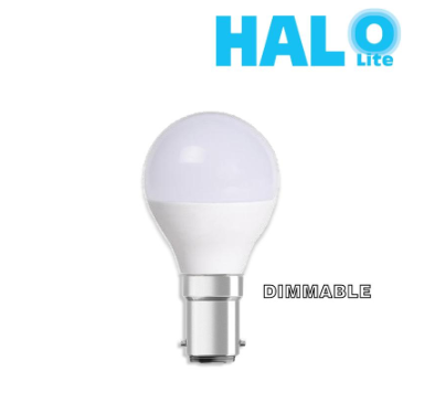 Halolite G45 4.5W Frosted Series Dimmable Strobe Free Small Round Bubble LED Light