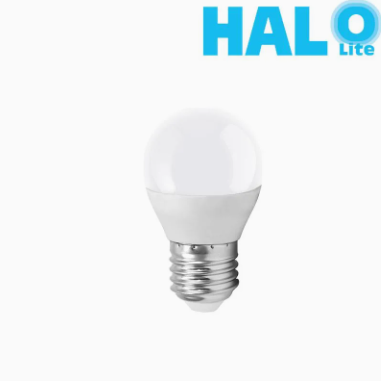 Halolite G45 4W Frosted Series High Light Strobe Free Small Round Bubble LED Light