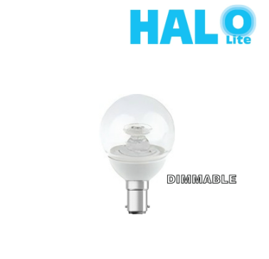 Halolite G60 5W Energy Saving Dimmable Soft Warm White Li...
